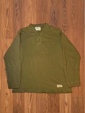 Levi's Vintage Men's Khaki and Green Sweater